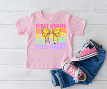 Load image into Gallery viewer, Bow grade level tshirt
