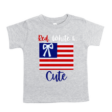 Load image into Gallery viewer, Kids patriotic tshirt or crewneck designs
