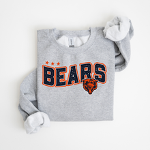 Load image into Gallery viewer, Adult "football" tee/ crewneck

