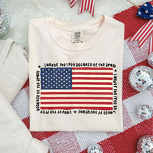 Load image into Gallery viewer, Adult patriotic tee/crewneck designs
